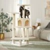 Frisco 57-in Faux Fur Cat Tree & Condo -Pet Supplies Discount Store 101805 MAIN. AC SS1800 V1667229234