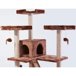 Frisco 72-in Large Base Faux Fur Cat Tree & Condo -Pet Supplies Discount Store 101809 PT2. AC SS1800 V1584452233