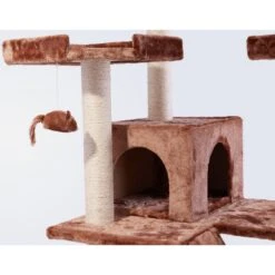 Frisco 72-in Large Base Faux Fur Cat Tree & Condo -Pet Supplies Discount Store 101809 PT3. AC SS1800 V1584452388