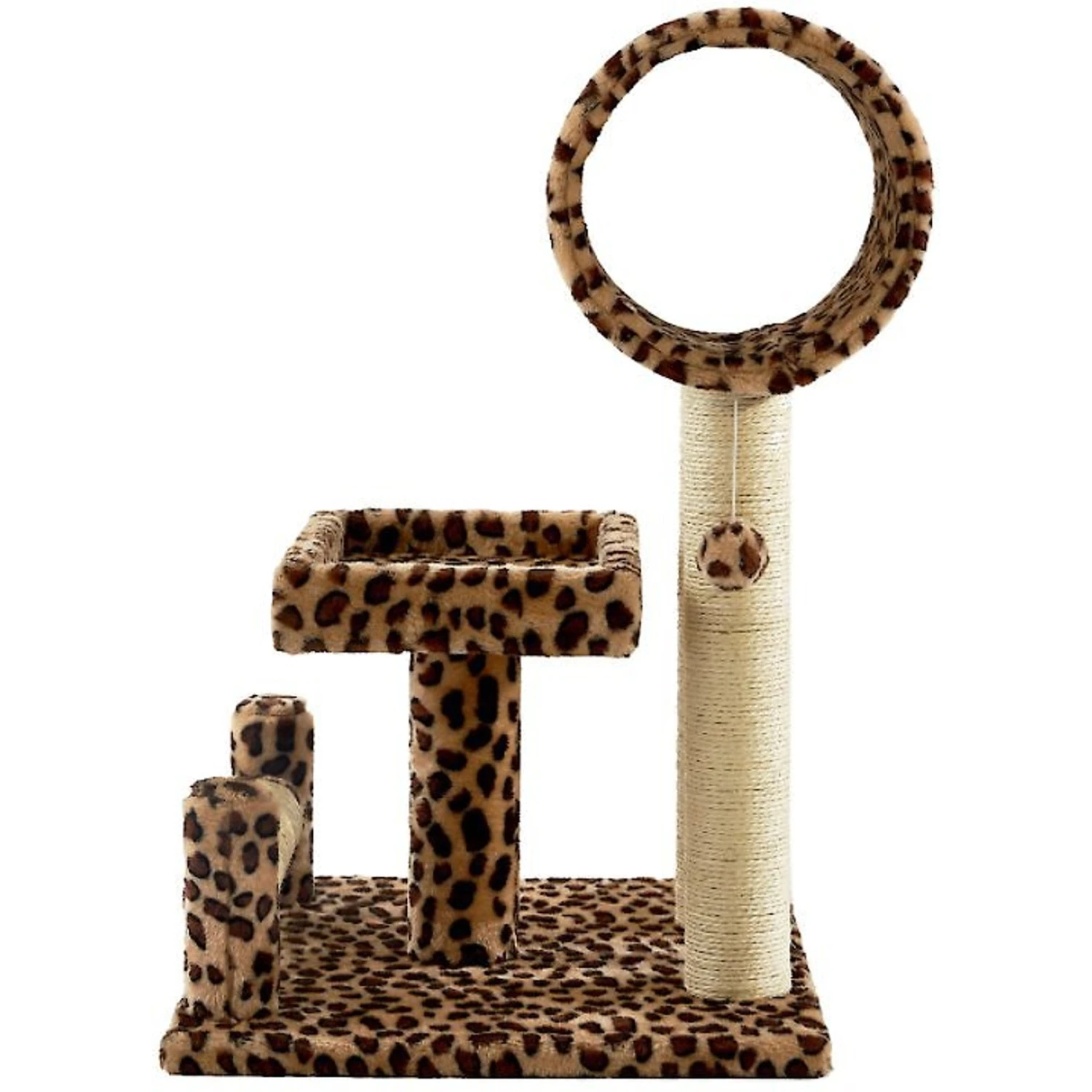 Frisco 28-in Faux Fur Cat Tree 5 Frisco 28-in Faux Fur Cat Tree - Image 3