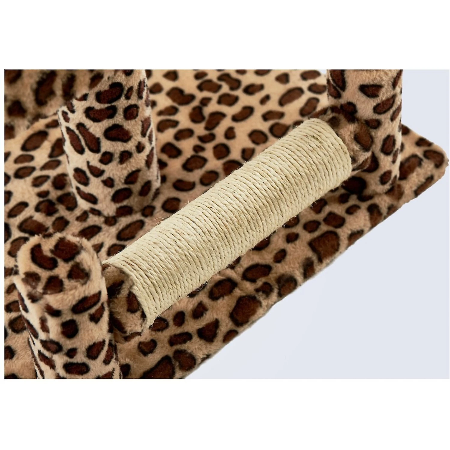 Frisco 28-in Faux Fur Cat Tree 6 Frisco 28-in Faux Fur Cat Tree - Image 4