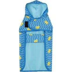 Frisco Lightweight Rubber Ducky Dog Raincoat -Pet Supplies Discount Store 119202 PT3. AC SS1800 V1540418222