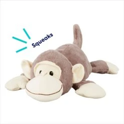 Frisco Monkey Plush Squeaky Dog Toy -Pet Supplies Discount Store 147043 PT2. AC SS1800 V1686580081