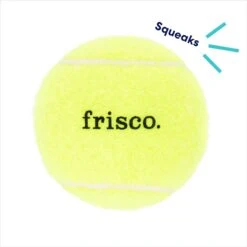 Frisco Fetch Squeaky Tennis Ball Dog Toy 11 Frisco Fetch Squeaky Tennis Ball Dog Toy -Pet Supplies Discount Store 152803 PT2. AC SS1800 V1691776693