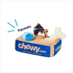 Frisco Chewy Box Hide & Seek Puzzle Plush Squeaky Dog Toy -Pet Supplies Discount Store 152808 PT3. AC SS1800 V1695671029