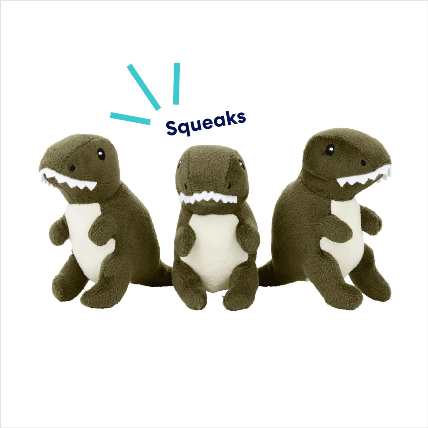 Frisco Volcano Hide & Seek Puzzle Plush Squeaky Dog Toy Refills, 3 Count 5 Frisco Volcano Hide & Seek Puzzle Plush Squeaky Dog Toy Refills, 3 Count - Image 3