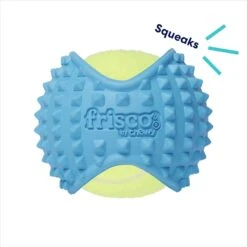 Frisco Fetch Squeaky Tennis Ball With Rubber Sleeve Dog Toy -Pet Supplies Discount Store 152844 PT2. AC SS1800 V1691776695