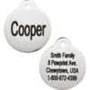 Frisco Personalized Dog & Cat Tag, Round -Pet Supplies Discount Store 153015 MAIN. AC SS1800 V1619702596