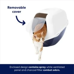 Frisco Hooded Cat Litter Box 8 Frisco Hooded Cat Litter Box -Pet Supplies Discount Store 153376 PT2. AC SS1800 V1675279932