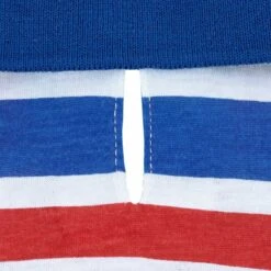 Frisco Striped Dog & Cat Polo Shirt, Red & Blue -Pet Supplies Discount Store 153590 PT4. AC SS1800 V1624902163