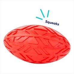 Frisco Football TPR Squeaky Dog Toy -Pet Supplies Discount Store 154412 PT2. AC SS1800 V1686579686