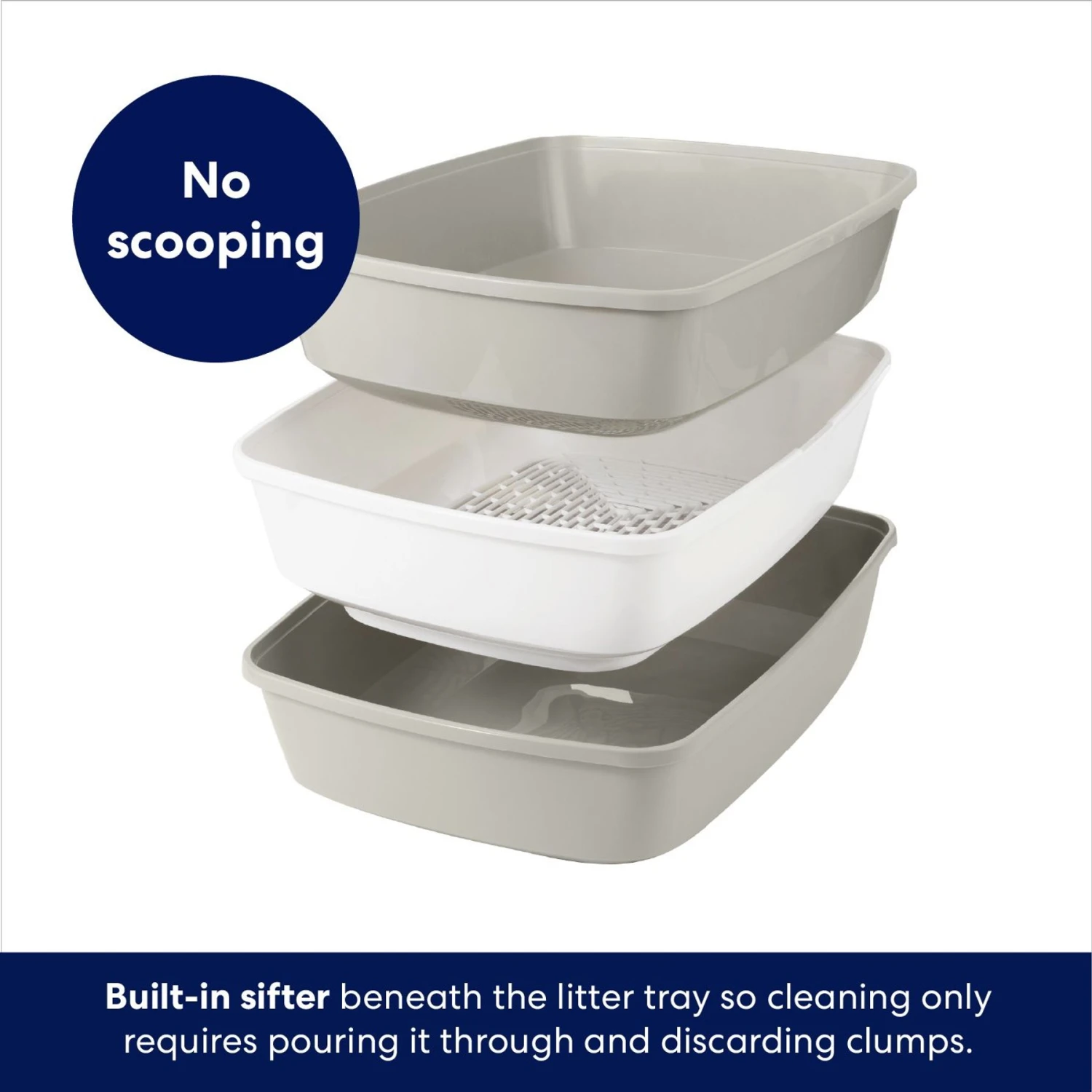 Frisco Sifting Cat Litter Box, Large 5 Frisco Sifting Cat Litter Box, Large - Image 3