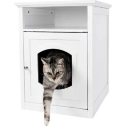 Frisco Decorative Side Table Cat Litter Box Cover -Pet Supplies Discount Store 156786 PT2. AC SS1800 V1569621552