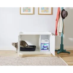 Frisco Decorative Bench Cat Litter Box Cover -Pet Supplies Discount Store 156788 PT5. AC SS1800 V1570480032