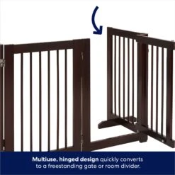 Frisco Deluxe Configurable 4-Panel Wood Dog Gate -Pet Supplies Discount Store 156793 PT3. AC SS1800 V1666119014