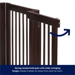 Frisco Deluxe Configurable 4-Panel Wood Dog Gate -Pet Supplies Discount Store 156793 PT4. AC SS1800 V1666119140