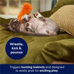 Frisco Plush Kicker Cat Toy -Pet Supplies Discount Store 161264 PT5. AC SS1800 V1686579626