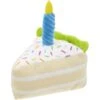 Frisco Birthday Cake Slice Plush Squeaky Dog Toy -Pet Supplies Discount Store 162906 Main. AC SS1800 V1565379460