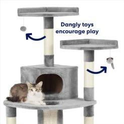 Frisco 48-in Faux Fur Cat Tree & Condo 9 Frisco 48-in Faux Fur Cat Tree & Condo -Pet Supplies Discount Store 163748 PT2. AC SS1800 V1667227026