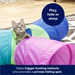 Frisco Foldable Play Tri-Tunnel Cat Toy 11 Frisco Foldable Play Tri-Tunnel Cat Toy -Pet Supplies Discount Store 166382 PT2. AC SS1800 V1682976333