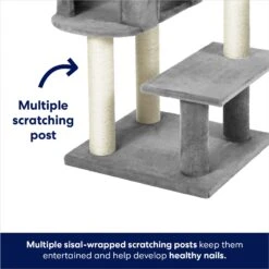 Frisco 48-in Heavy Duty Faux Fur Cat Tree & Condo -Pet Supplies Discount Store 169399 PT3. AC SS1800 V1667229003