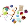 Frisco Plush, Teaser & Ball Variety Pack Cat Toy With Catnip 2 Frisco Plush, Teaser & Ball Variety Pack Cat Toy With Catnip -Pet Supplies Discount Store 169686 Main. AC SS1800 V1573680776