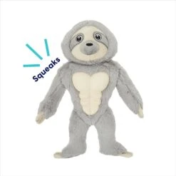 Frisco Sloth Muscle Plush Squeaky Dog Toy -Pet Supplies Discount Store 174715 PT2. AC SS1800 V1692019894