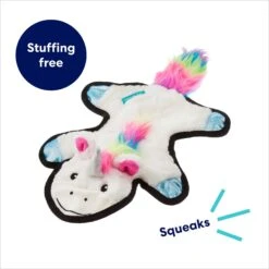 Frisco Unicorn Stuffing-Free Flat Plush Squeaky Dog Toy 10 Frisco Unicorn Stuffing-Free Flat Plush Squeaky Dog Toy -Pet Supplies Discount Store 174737 PT2. AC SS1800 V1695670697