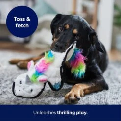 Frisco Unicorn Stuffing-Free Flat Plush Squeaky Dog Toy 12 Frisco Unicorn Stuffing-Free Flat Plush Squeaky Dog Toy -Pet Supplies Discount Store 174737 PT4. AC SS1800 V1695671061