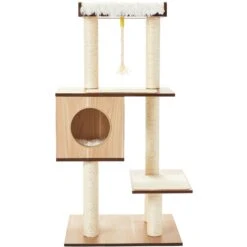 Frisco 47.5-in Modern Cat Tree & Condo -Pet Supplies Discount Store 177904 PT3. AC SS1800 V1584452582
