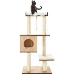 Frisco 47.5-in Modern Cat Tree & Condo -Pet Supplies Discount Store 177904 PT4. AC SS1800 V1584453102