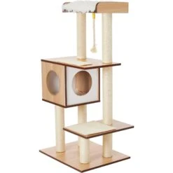 Frisco 47.5-in Modern Cat Tree & Condo -Pet Supplies Discount Store 177904 PT5. AC SS1800 V1584453379