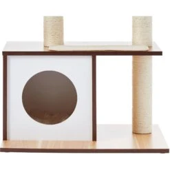 Frisco 28.5-in Modern Cat Tree & Condo -Pet Supplies Discount Store 177907 PT2. AC SS1800 V1584452299