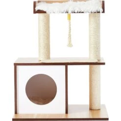 Frisco 28.5-in Modern Cat Tree & Condo -Pet Supplies Discount Store 177907 PT3. AC SS1800 V1584452593