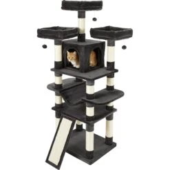 Frisco 68-in Faux Fur Cat Tree & Condo 14 Frisco 68-in Faux Fur Cat Tree & Condo -Pet Supplies Discount Store 180384 PT5. AC SS1800 V1584453423