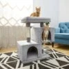 Frisco 33-in Faux Fur Cat Tree & Condo -Pet Supplies Discount Store 180389 MAIN. AC SS1800 V1584451115