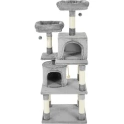 Frisco 61-in Faux Fur Cat Tree & Condo -Pet Supplies Discount Store 180395 PT4. AC SS1800 V1584453066