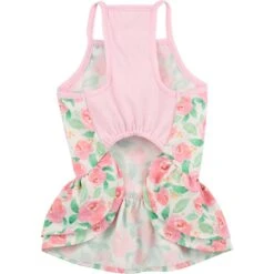 Frisco Pink Floral Dog & Cat Dress -Pet Supplies Discount Store 191295 PT3. AC SS1800 V1637658712