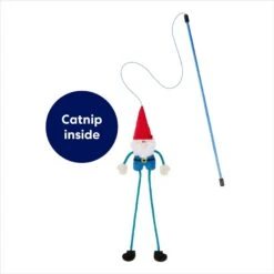Frisco Gnome Teaser Wand Cat Toy With Catnip -Pet Supplies Discount Store 204545 PT2. AC SS1800 V1686579199