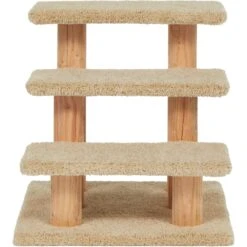 Frisco 20-in 3-Step Real Carpet Wooden Cat Steps -Pet Supplies Discount Store 208966 PT3. AC SS1800 V1589221686