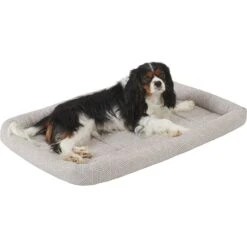 Frisco Gray Basket Weave Dog Crate Mat -Pet Supplies Discount Store 210233 PT2. AC SS1800 V1657656293