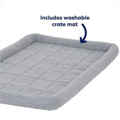 Frisco Fold & Carry Single Door Collapsible Wire Dog Crate & Mat Kit -Pet Supplies Discount Store 212620 PT5. AC SS1800 V1671718797