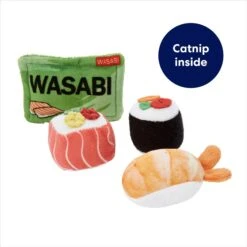 Frisco Sushi Plush Cat Toy With Catnip 9 Frisco Sushi Plush Cat Toy With Catnip -Pet Supplies Discount Store 213910 PT2. AC SS1800 V1691783971
