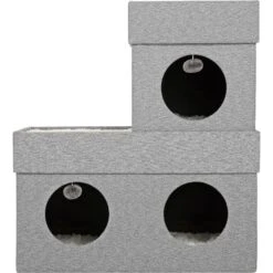 Frisco Single Cube Stackable And Collapsible Cat Condo -Pet Supplies Discount Store 214367 PT6. AC SS1800 V1589908927