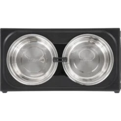 Frisco Stainless Steel Bowls With Adjustable Elevated Holder 10 Frisco Stainless Steel Bowls With Adjustable Elevated Holder -Pet Supplies Discount Store 216015 PT3. AC SS1800 V1591020388