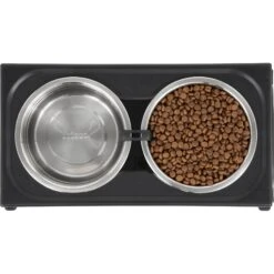 Frisco Stainless Steel Bowls With Adjustable Elevated Holder 11 Frisco Stainless Steel Bowls With Adjustable Elevated Holder -Pet Supplies Discount Store 216015 PT4. AC SS1800 V1591020390