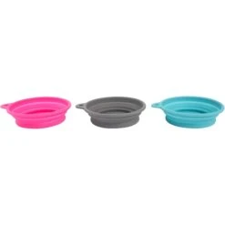 Frisco Silicone Collapsible Travel Bowl Set -Pet Supplies Discount Store 216033 PT2. AC SS1800 V1591020477