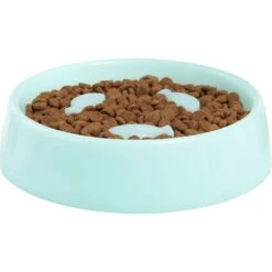 Frisco Fish Shaped Ridges Slow Feed Bowl -Pet Supplies Discount Store 216046 PT2. AC SS1800 V1591020701