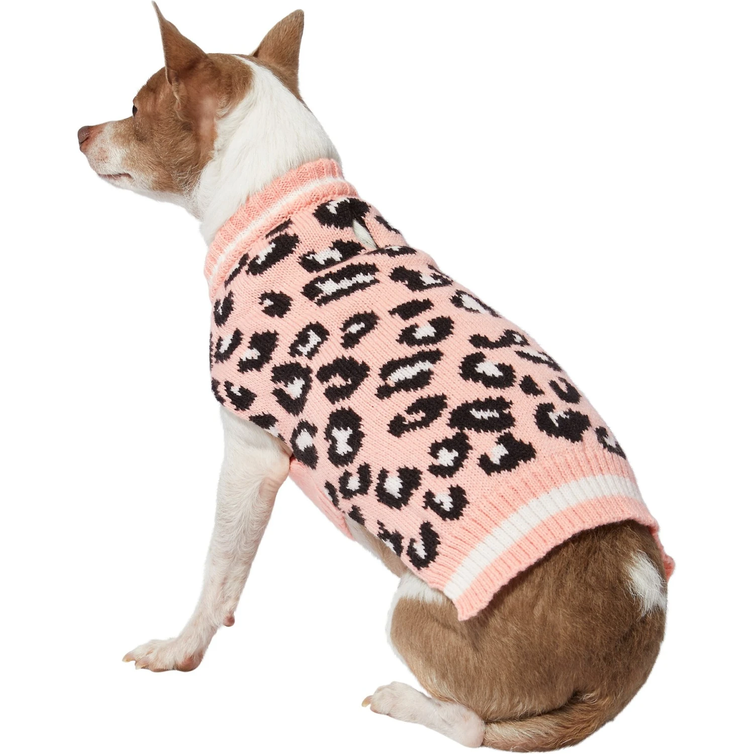 Frisco Leopard Print Dog & Cat Sweater 3 Frisco Leopard Print Dog & Cat Sweater