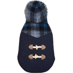 Frisco Plaid Hooded Insulated Dog & Cat Peacoat -Pet Supplies Discount Store 223874 PT5. AC SS1800 V1599160901